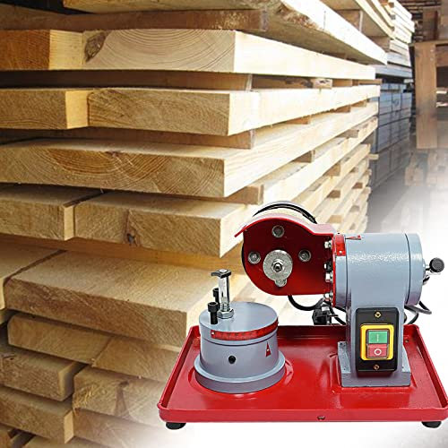 FUNYSF Affilatrice per sega circolare con disco abrasivo, lama per sega 250 W, affilatrice lucidata ad acqua per affilare plastica, legno, leghe di alluminio