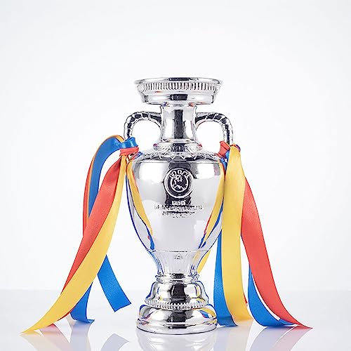 GeRRiT Modello Di Vittoria Dell'Italia Europea Trofeo Euro Cup Replica Di Calcio Trofeo Trofeo Coppa Del Mondo Di Calcio Ricordo Del Tifoso/34 cm