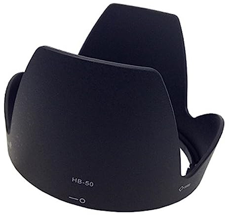 1 paraluce a petalo per fotocamera HB-50 HB50, reversibile, AF-S 28-300 mm F3.5-5.6G, paraluce per obiettivo SLR