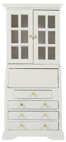 MOLUCKFU Miniaturschrank Für Puppenhausmöbel Mini Schrank Aus Holz Kleine Schränke Zum Basteln Miniaturmöbel Und Zubehör