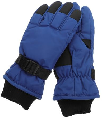 Veemoon Skihandschuhe Für Junge Mädchen Winter Warme Handschuhe Mit Verstellbarem Design Und Anti-Verlust-Schnalle Aus Hochwertigem Material Für Angenehmen