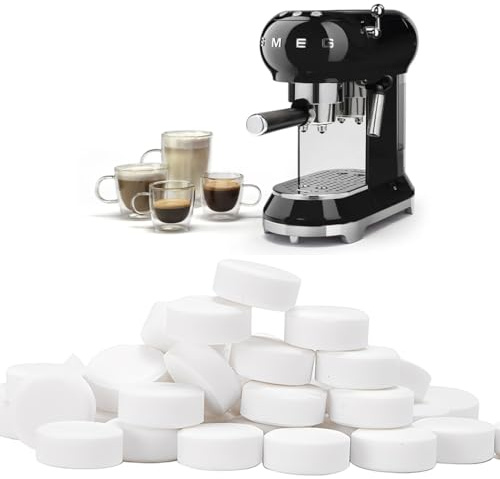 EIROVYA 20 PCS Pastiglie di pulizia senza fosfati per macchine da caffè completamente automatiche,pulizia macchina caffè,decalcificante macchina ca-ffè.