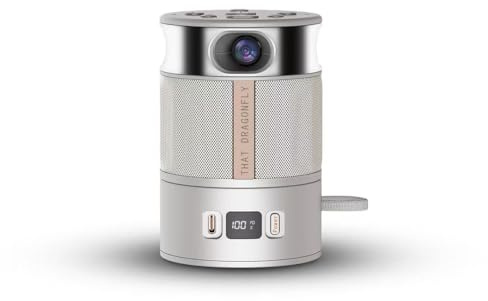 Panoramic 360° Camera/Mic/Speaker Three-In-One, Immersive Remote Conference, Pocket size 360° Recorder, Both Overall and Speakers’ Close-up view, 1080P for Small/Mid-size Conference Room, TF Card Slot