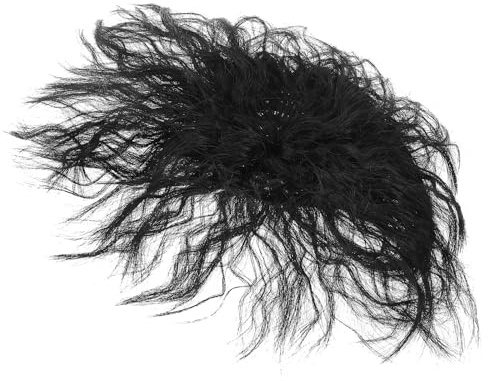 Tofficu Pelucas Postizas para Mujer Naturales Negras, Peluquín de Pelo Esponjoso sin Costuras, Reemplazo para Aumento de Volumen, Cobertura de Calvicie, Transpirable y Cómodo para Uso