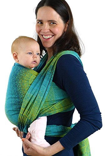 Didymos Babytragetuch, Modell Ada Malachit, Größe 5, Grün