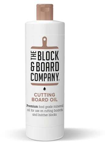 Chopping Board Oil - Premium Food Grade Mineral Oil to Protect and Restore Wood Cutting Boards, Butcher Blocks, Countertops - 500ml