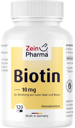 BIOTIN 10 mg Kapseln hochdosiert