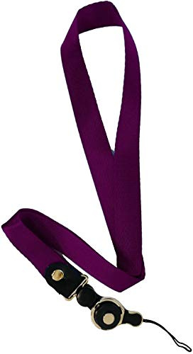 KP TECHNOLOGY Moto G30 - Lanyards neck straps for mobile cell phones, cameras, USB flash drives, keys, key chains, ID name tag badge holders etc For Motorola Moto G30 (PURPLE)