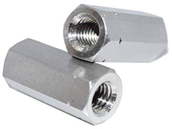 Sechskantmuffen M6X30 5 Stück Gewindemuffen Außensechskant SW 10 Art. 9071 A2 Edelstahl