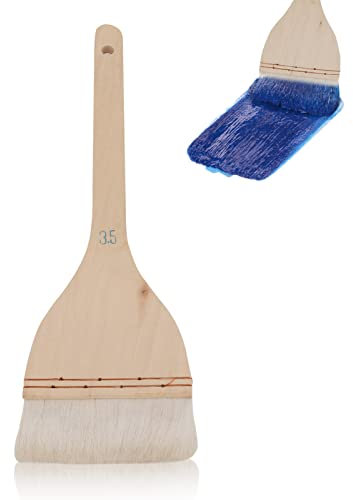 Pennelli Piatti di Nasello,Pennelli Pittura in Legno,Pennelli Piatti per Dipingere,Pennello per Nasello Pennelli per Pittura Artistica,Pennelli per Nasello Piatto Pennelli per Pittura in Lana