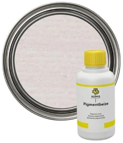 Rosner Pigmentbeize 89256 Weiß 1 Liter - Holzbeize für Parkett & Dielen