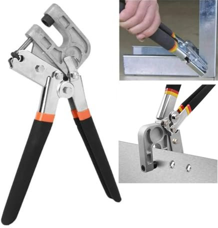 Pinze crimpatrici per borchie in metallo, 270 mm, utensili per cartongesso, strumento di fissaggio in lega di acciaio, per progetti di decorazione cartongesso