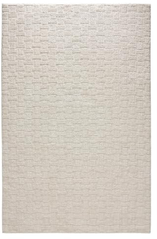 benuta Nest Teppich Lilibeth - Creme 235x350cm - Kunstfaser - Rechteckig & im Style: Abstrakt,Geometrisch, Hygge & Cozy, Minimalistisch - Pflegeleicht für Wohnzimmer Schlafzimmer