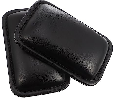 NUOBESTY 2er-pack Stützmatten für Handgelenk und Ellenbogen für Tragbare Tastatur- und Mauspads Komfortables Design