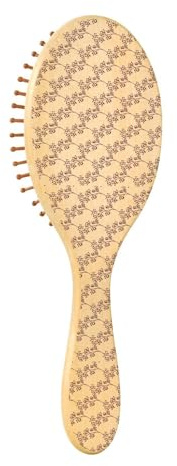 Spazzola in legno, spazzola per capelli pagaia, spazzola per capelli in legno per donna, spazzola per massaggio in legno, motivo