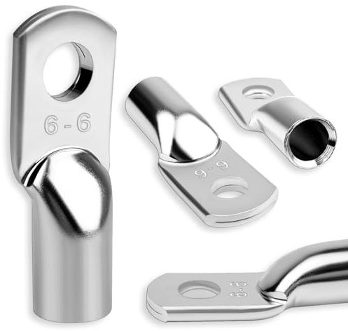 Capicorda ad anello, in rame ispessito, non isolato, JG (4, 6 mm² M6)