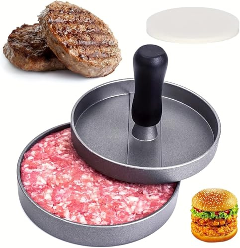 Z-YUEZ Aluminum Non-Stick Hamburger Press - Burger Press