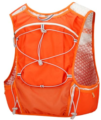 Trinkrucksack zum Laufen – leichter Trail-Rucksack, auslaufsichere Wasserblasentasche, reflektierend, atmungsaktiv, isolierter Tagesrucksack für Männer und Frauen, Radfahren, Wandern, Marathons
