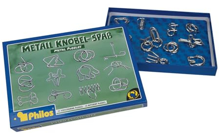 Philos 5099 Spiel Metall Puzzle Fun, Silber