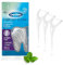 1 x 30 Stk. Dentek Comfort Clean Zahnseide Sticks, speziell für Backenzähne - Zahnreinigung der hinteren Zahnzwischenräume - Minzgeschmack - Fluorid - Zahnstocher , 30 Stück (1er Pack)