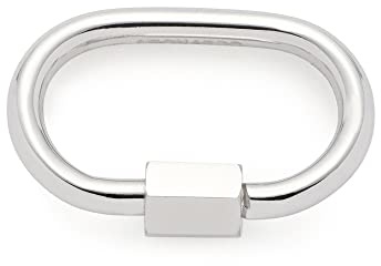 JEWELS BY LEONARDO Joker Clip & Mix Lora • Zwischen-Ring aus silberfarbenem Edelstahl • perfekt zum Einhängen von Anhängern oder verlängern von Basic-Ketten • Schmuck Geschenk für Frauen • 021817