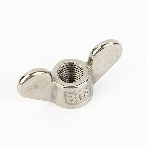 Wing Nuts M6 Stainless Steel Precision Cast Butterfly Nut Screws Fastening Parts