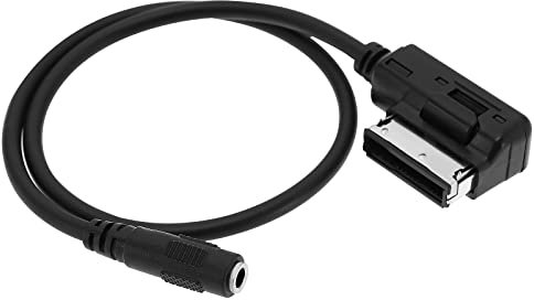 Create idea 3,5 mm Buchse, 35 cm AUX-Kabel, kompatibel mit Mercedes-Benz 2008–2016 mit MI-Port, Musikschnittstellen-Kabeladapter für Handys, Kopfhörer, Lautsprecher, Tablets, PCs, MP3-Player