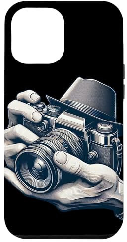 Vintage Analog SLR Camera Art Photographer Film Case for iPhone 14 Plus
