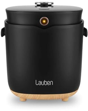 Lauben Multifunction Rice Cooker 2000BW, cuociriso multifunzionale, potenza 400 W, volume 2 l, display digitale, 12 programmi, rivestimento antiaderente, mantenimento della temperatura, ritardo di