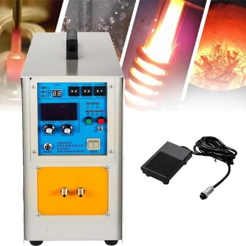 Calentadores de bajo Consumo, máquina de Calentamiento por inducción de Alta frecuencia, Calentador de Estilo único de 220 V, 15 Kw, 30-100 Khz para Calentamiento por Soldadura por