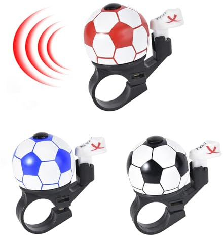 Srvauyea 3 Pezzi Campanello Bici Bambino Adulti, Bell Bicicletta Bambini, Campanelli Bici in Lega di Alluminio per Biciclette, Bici da Corsa, MTB, Scooter