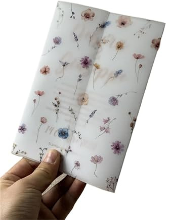 25 st vackra vilda blommor och fjäril veläng jacka sjal lämplig för en 5 x 7 bröllopsinbjudan för kontor (färg2)