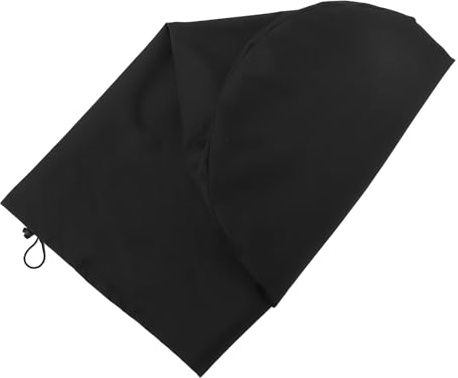 TOYZFRIENDY Housse Imperméable pour Foyer Extérieur 600d Tissu Oxford 60 X 74 Cm Noire Poignées Doubles, Protection Anti-poussière et Coupe-vent pour Terrasse et Jardin
