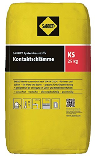 Sakret Kontaktschlämme KS grau 25 kg Pflasterbettungsmörtel Tragschicht