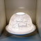 Nordic Lights Special Friend White Porcelain Tealight Holder Dome | Candle Holder Projecting a 3D Image Use With Scented Candle, LED Light | Perfect Room Decor Lights | Shade & Plate Set with Gift Box