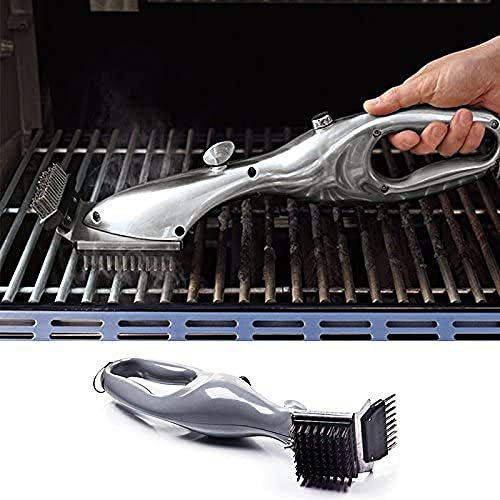 ZCXBHD Barbecue Edelstahl Barbecue Bürste Reinigungsbürste Churrasco Outdoor Grillreiniger Mit Power of Steam Grillzubehör Kochwerkzeuge
