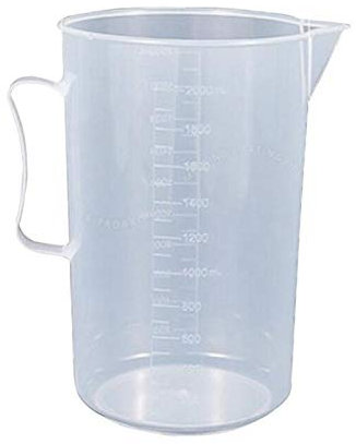 HXSZWJJ Messbecher Küchenlabor Durable Messbecher mit Griff Kochen Liquid Pitcher Pot Foot Foot Spout Kitchen Tool (Capacity : 250ml)