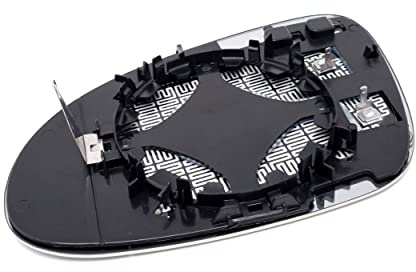BSSTORE Piastra Vetro Specchio Retrovisore Termica per GOLF 03-09, EOS 06-11 (Destra - Lato Passeggero)