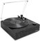 Victrola Eastwood II, giradischi con finitura nera, con altoparlanti, Bluetooth 5.1 e tecnologia Vinyl Stream, lettore in vinile a 3 velocità in stile vintage, cartuccia Audio Technica AT-3600LA