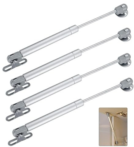 Hydraulic Gasdruckfeder, 4 Stück Gasdruckdämpfer 100 Nm/10 kg Gasdruckfeder Klappenbeschlag Klappenbeschlag Klappenhalter für Schrank Kleiderschrank Spielzeugkasten