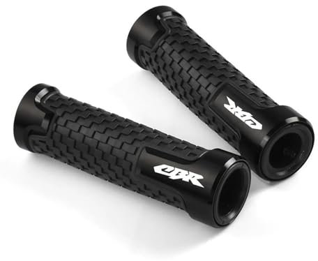 Motorrad Griff Abdeckung Für CB500X CB500 X CB 500 X CBR500R CBR 500R 2013 2014 15 16 Motorrad 22mm CNC Aluminium Gummi Gel Lenker Handgriffe(Black)