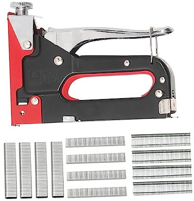 DIYEAH Heavy Duty Nail Gun Handheld Nailer and Stapler u Shape Nail Device for Renovation Appliances for Carpet Stapling and Construction Projects