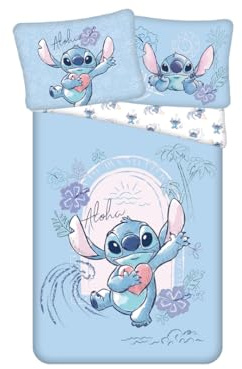 My sweety pop - Juego de funda nórdica reversible para niño, 140 x 200 cm, funda de almohada, 70 x 90 cm, 100% algodón, funda de almohada