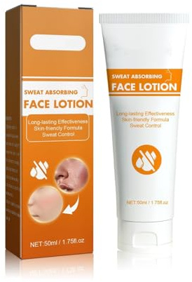 Anti-transpirant visage, crème anti-transpirante, contrôle efficace et longue durée de la transpiration, pour hommes et femmes, 50 ml