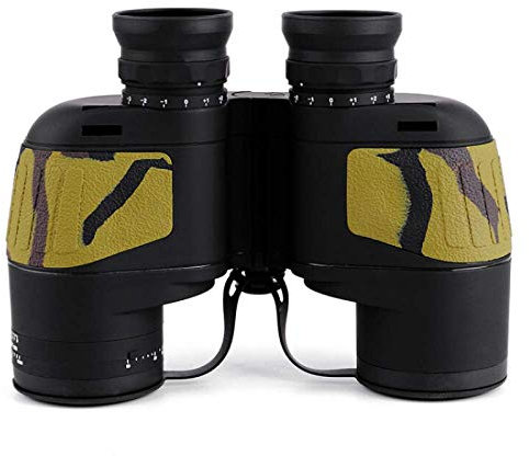ZJFHEYUO Binocolo telescopio Zoom 10X50 con telemetro Integrato, binocolo HD High Times Impermeabile