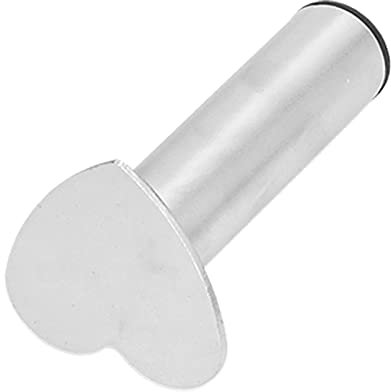 Nikou Cortador de galletas en forma de corazón, para fondant, galletas, pastelería, herramienta para hornear cocina, cortador de galletas, plato Pring, acory de cocina