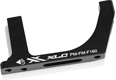XLC Flatmountadapter für PM-Bremse, Schwarz