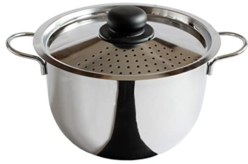 Rivadossi RIV610022 Cuoci e Scola, Cm 22, Coperchio Forato Ind Pe101