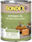Bondex 381193 Intensiv-Öl douglasie 0,75 L für 17 m²Holzöl, Holzpflegeöl, Terrassenöl mit UV-Schutz & Anti-Rutsch-Effekt, Wasserbasiert
