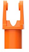 Connector for Fuginator Scrub Brush for Tile and Grout: Handle Connector for Bathtub and Shower Scrubber for Floor Joints and Seams/Cleaning Brushes for Bathroom and Kitchen Tile